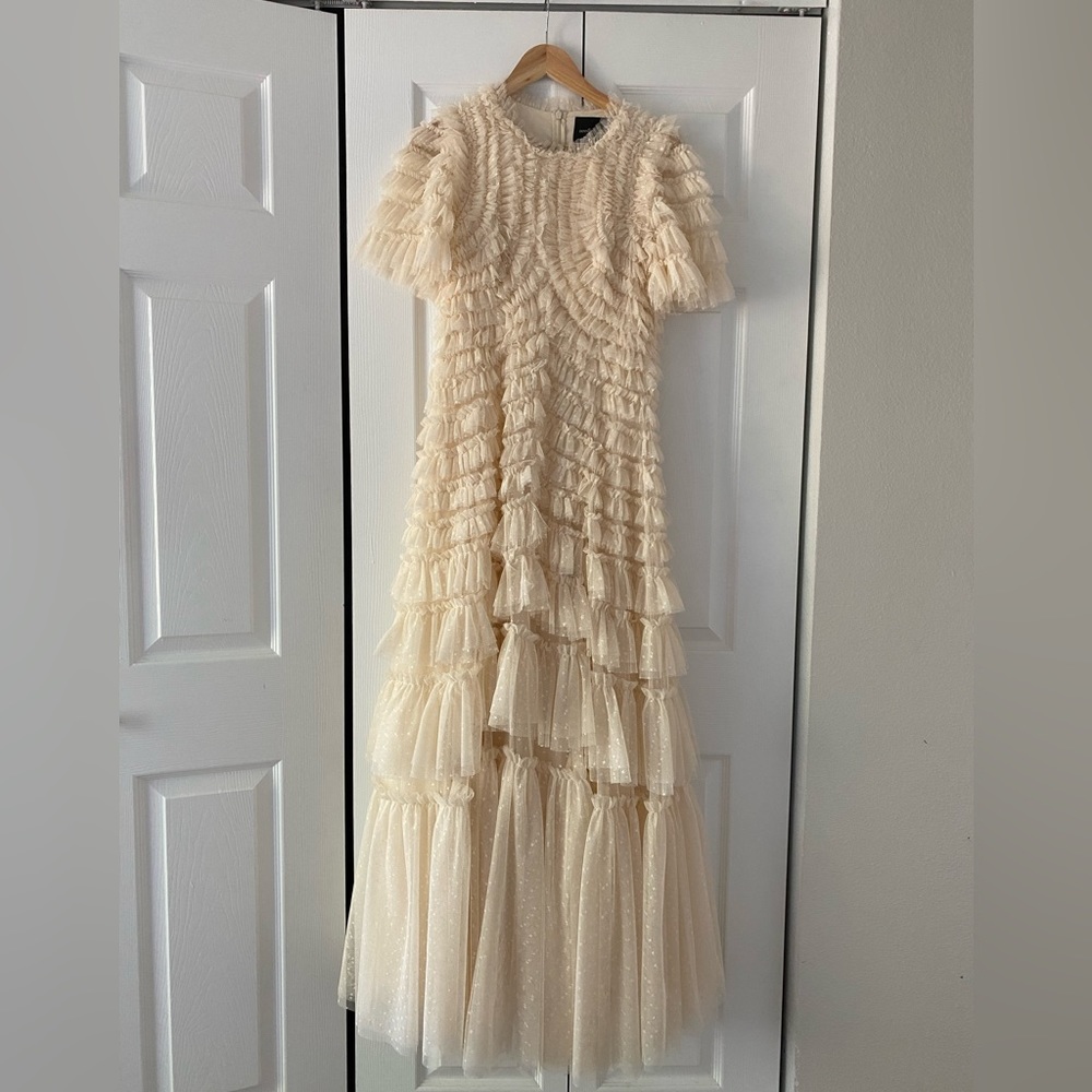 Needle & Thread Willow Ruffle Gown